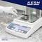 Digital precision scales with a protective glass cover display a weight of 199.91 grams. A gloved hand adjusts the scales.