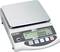 Electronic weighing scale with digital display showing '0.00'. Control buttons: ON/OFF, PRINT, S, F, TARE. Silver weighing platform.