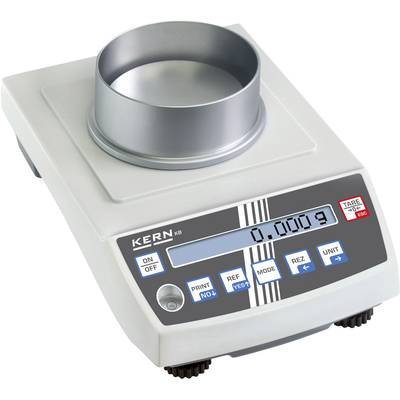 Kern KB 120-3N Precision scales  Weight range 120 g Readability 0.001 g mains-powered, rechargeable Silver
