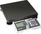 Digital scales with a large display showing '0.00 kg'. Suitable for precise weight measurements, ideal for storage or shipping.