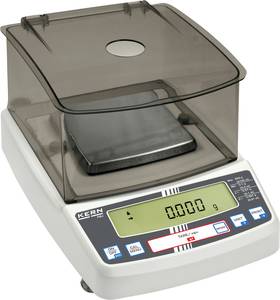 Kern PBJ 620-3M Laboratory scales  Weight range 620 g Readability 0.001 g mains-powered Silver