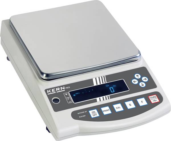 Kern PES 15000-1M Precision scales Weight range 15 kg Readability 0.1 g via PSU Silver