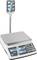 Electronic scales with a display on a pole, showing weight and price. Keypad for input. Ideal for sales.