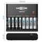 Battery Charger 'Ansmann Powerline 8' with eight charging slots, displays charging status for AA/AAA batteries. Dimensions: 13.9 cm x 12 cm.