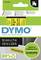 DYMO Label Roll: Standard Labels in Black on Yellow, 12 mm x 7 m, suitable for insurance folders. Made in Europe.