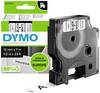 DYMO 45013 Labelling tape Polyester Tape colour: White Font colour: Black 12 mm 7 m