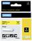 A packaging for Rhino Industrial Adhesive Tape with dimensions 19mm x 5.5m. Colour: black on yellow. Material: Vinyl.