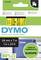 'DYMO' Label Roll with Yellow Labels for Standard Labelling, Size 24 mm x 7 m. Manufactured in Europe, 80% Recyclable.