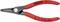 Red Knipex Circlip Pliers, Model 48 11 J1, suitable for 12-25 mm circlips, manufactured in Germany.