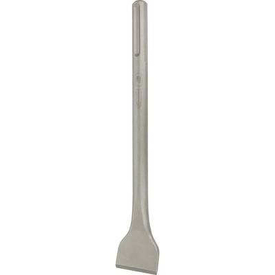 Metal chisel tool with a flat blade and a long shank, shown on a plain white background.