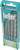 Package of five Heller Prosten spiral masonry drill bits in sizes 4, 5, 6, 8, and 10 mm, in teal retail packaging.