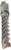 Close-up of a silver metal drill bit with a spiral flute and copper-colored tip, shown vertically on a white background.