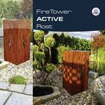 FIAP FireTower ACTIVE rust TOWER - fire basket