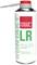 Aerosol spray can with the label 'CONTACT LR, Printed Circuit Board Cleaner'. Used for removing flux residues from circuit boards.