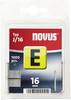 Novus Office 105110000 Staple pins Type J Product size (length) 16 mm 1000 pc(s)