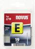 Novus Office 105110400 Staple pins Type J Product size (length) 19 mm 1000 pc(s)