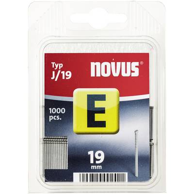 Novus Office 105110400 Staple pins Type J Product size (length) 19 mm 1000 pc(s)-0