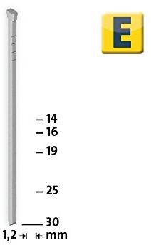 Novus Office 105110400 Staple pins Type J Product size (length) 19 mm 1000 pc(s)-1