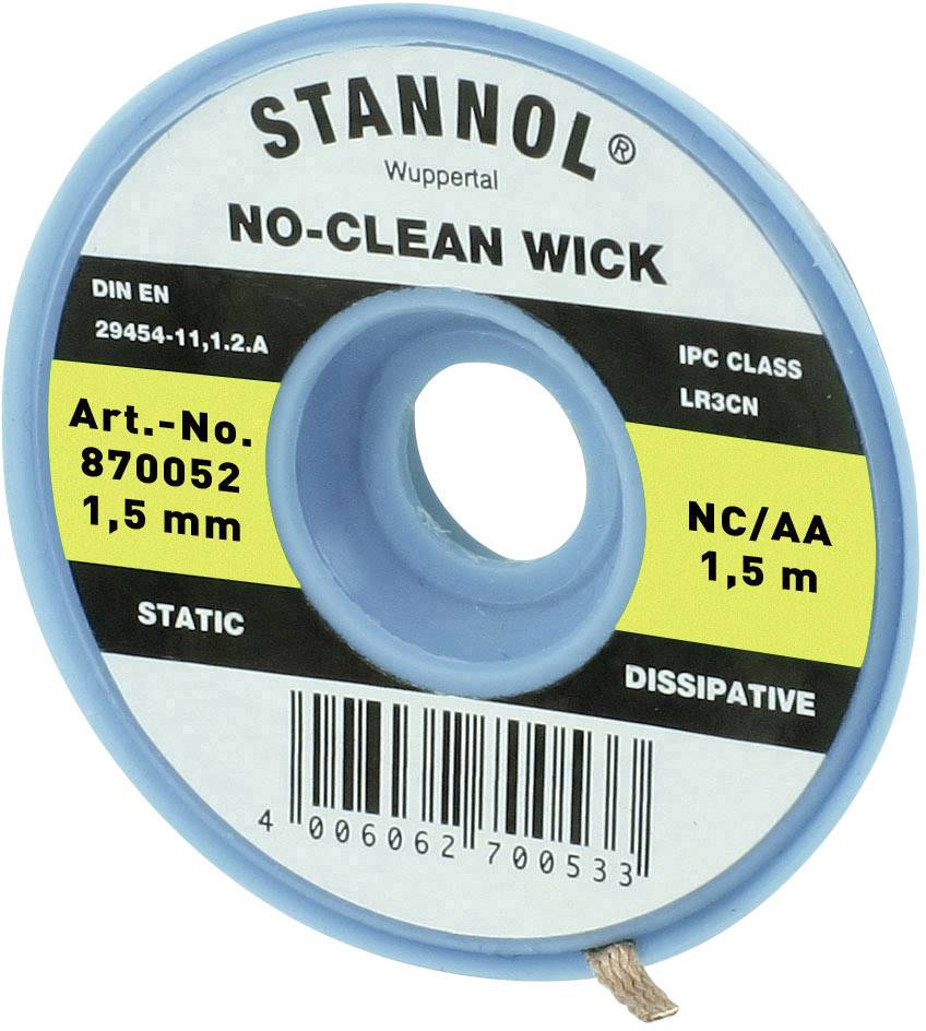 Stannol NC/AA Desoldering braid Length 1.5 m Width 1.5 mm