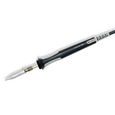 A soldering iron with a pointed tip and a black-grey handle. Suitable for electronics work and precise soldering.