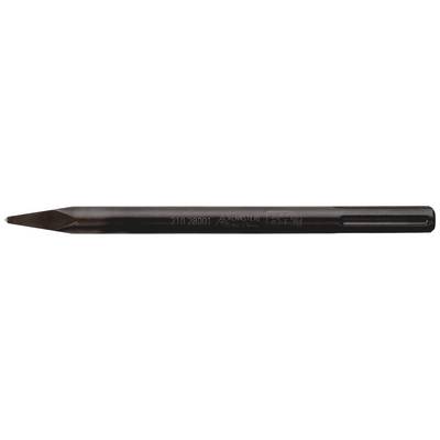A dark, cylindrical metal pin with a chamfered end.