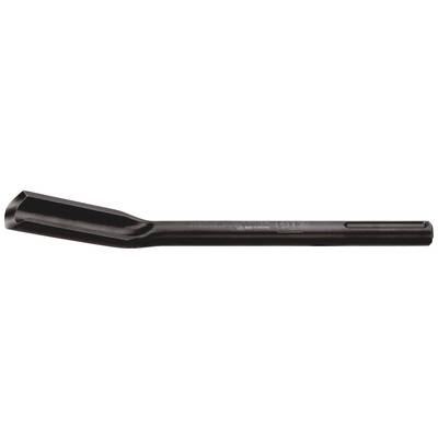 A black round metal milling cutter with a curved cutting edge and a smooth shank. Used for precise machining of materials.