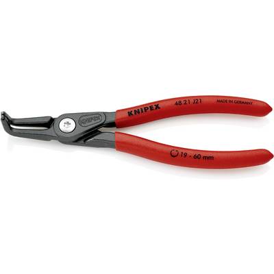 Red circlip pliers by Knipex, suitable for 19-60 mm rings, manufactured in Germany.