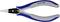 A pointed pliers with blue handles, suitable for precise work in electronics or model making.