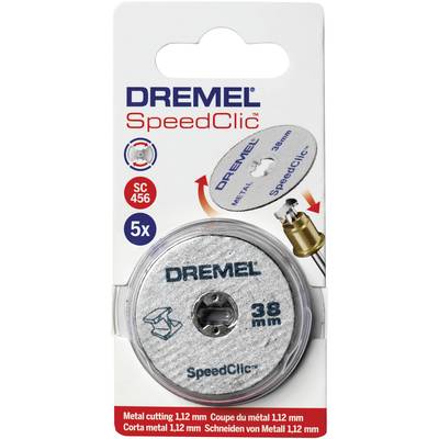 Dremel SC456B 2615S456JD Cutting disc (straight) 38 mm 12 pc(s) Metal