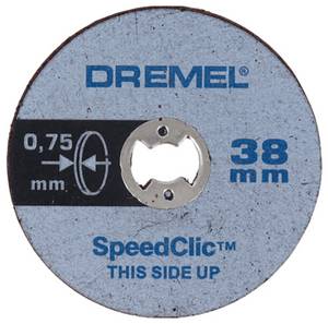Dremel SC409 2615S409JB Cutting disc (straight) 38 mm 5 pc(s) Metal