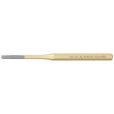 A gold-coloured precision tool with a cylindrical head and a narrow, straight handle.