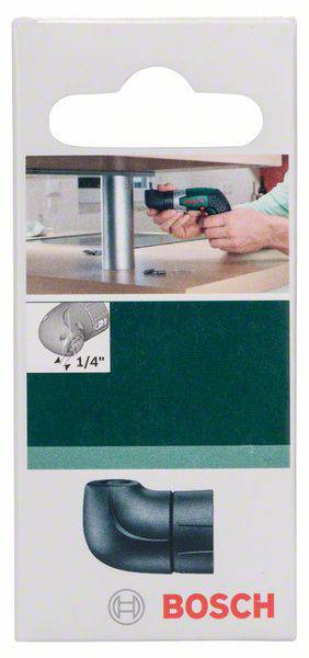 Packaging for a Bosch drill, displaying an image of a person working with the tool, with the company logo at the bottom.