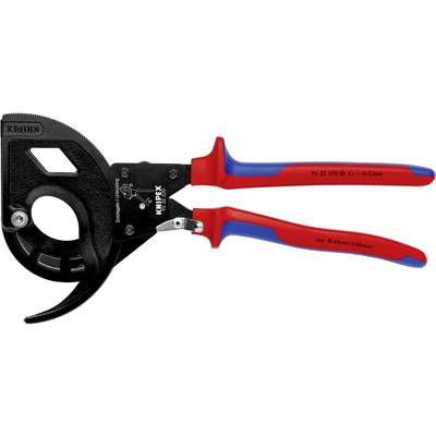 Knipex Knipex-Werk 95 32 320 Ratcheting cable cutter Suitable for (cable stripping) Single/multi-core aluminium and copp