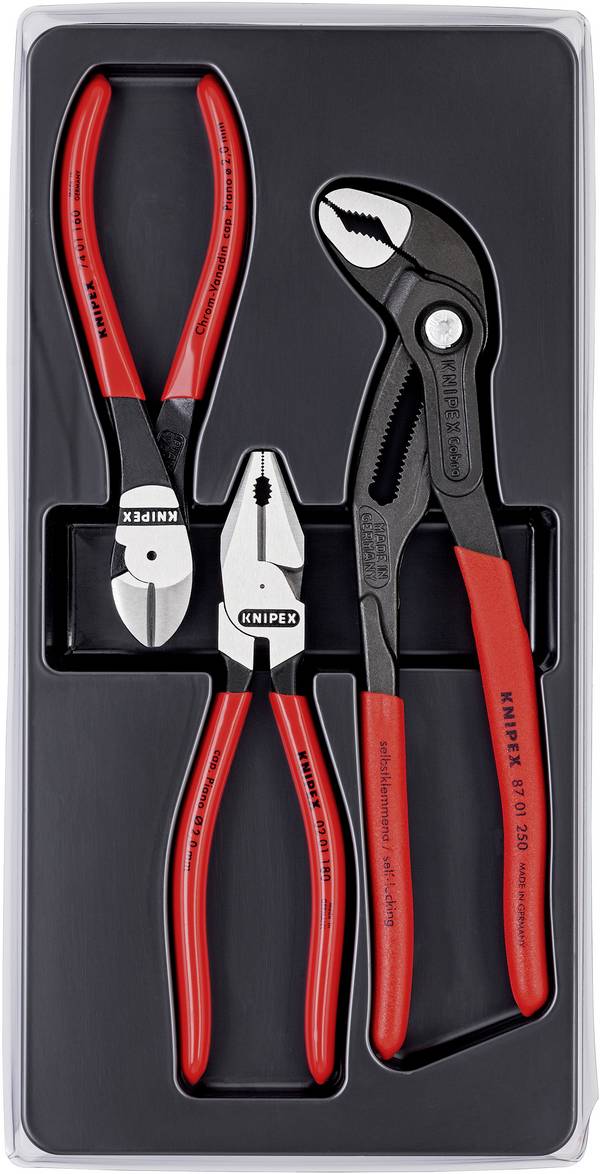 Knipex 00 20 10 Workshop Pliers set 3-piece