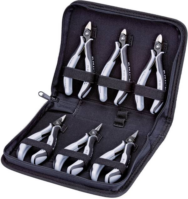 Knipex 00 20 16 P ESD Electrical & precision engineering  Pliers set 6-piece