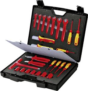 Knipex 98 99 12 26-Piece Electricians Tool Case