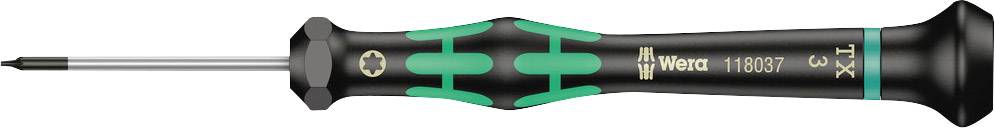 Wera 2067 Electrical & precision engineering Torx screwdriver Size (screwdriver) T 3 Blade length: 40 mm 1 pc(s)