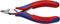 A red and blue Knipex pliers, suitable for cutting copper wire up to a diameter of 0.6 mm, manufactured in Germany.