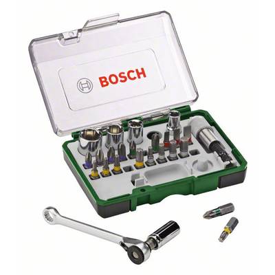 Buy Bosch Accessories Promoline Bit set Metric 1/4 (6.3 mm) 27-piece  2607017160
