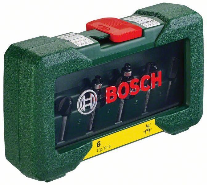 Bosch Accessories 2607019462 Milling set Carbide metal Shank diameter 6.3 mm-1