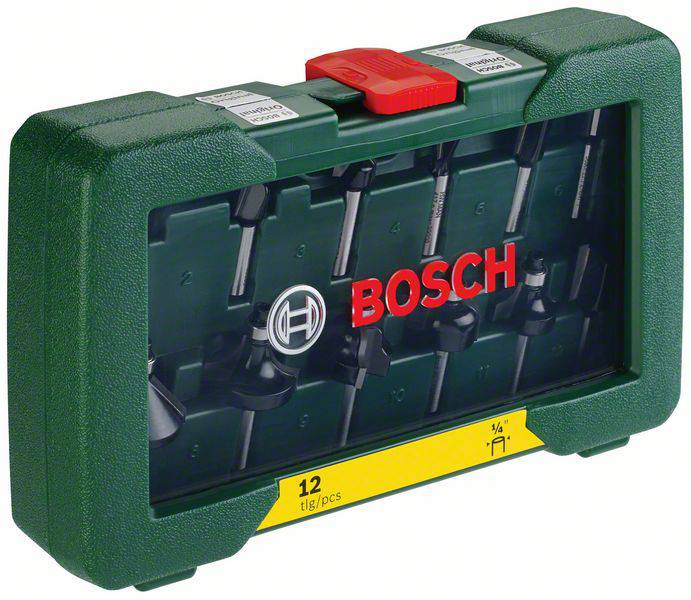 Bosch Accessories 2607019465 Milling set Carbide metal-1