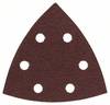 Bosch Accessories 2607019488 Delta grinder blade Hook-and-loop-backed, Punched Grit size 60 Width across corners 93 mm 25 pc(s)