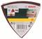Sanding Paper Pack with Bosch Logo, '93 mm, 120 Grit', 25 Pieces. Shows Usage Area Wood. Contains Company Information.