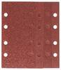 Bosch Accessories 2607019495 Sander paper set Hook-and-loop-backed, Punched Grit size 60, 80, 120 (L x W) 185 mm x 93 mm 1 Set
