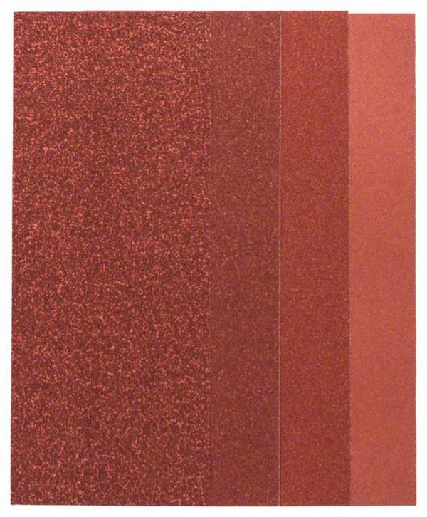 Bosch Accessories 2607019498 Sander paper set Unperforated Grit size 60, 80, 120, 240 (L x W) 230 mm x 93 mm 1 Set