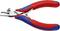 Wire strippers with red and blue handles. 'Knipex' printed on the side. Suitable for stripping cables. Made in Germany.