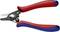 Wire stripping pliers with red and blue handles, suitable for cable diameters from 0.125 to 0.25 square millimetres.