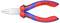 A red and blue side-cutting pliers with the inscription '20 05 140' on the handle. It is closed and shows the cutting surface.