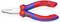 Red and blue combination pliers by KNIPEX with the inscription '20 05 140'. Suitable for gripping and cutting wires and cables.