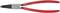 Red Knipex circlip pliers, model 48-11, for external retaining rings.